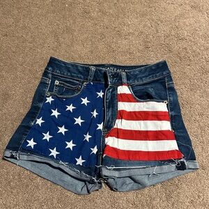 Custom American eagle shorts size 6